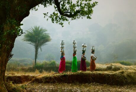 Das Bild zeigt indische Frauen.
